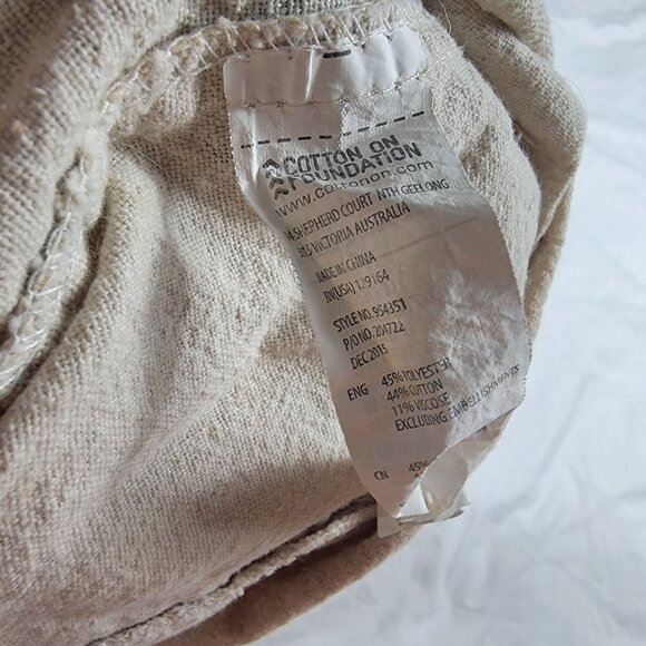 Miffy x Cotton On Foundation Beige Tote Bag Travel Casual Balloon Cute - Picture 8 of 8